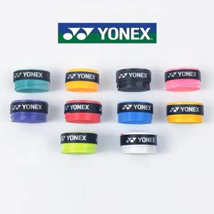 YONEX 오버그립 배드민턴 라켓 비스코스 미끄럼 방지 땀 흡수 Yy 플랫 테이프 그립 핸들 테니스 스포츠 래핑 테이프