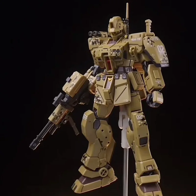 GM 스파르탄 RGM-79 PB 제한 HG 1/144 사막 색상 모델 조립 액션 피규어 데스크탑 장식 장난감 선물 소장품