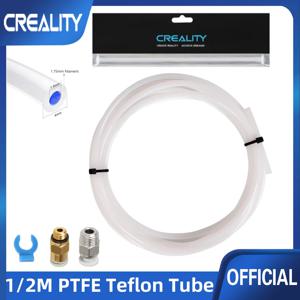 1.75mm 필라멘트용 2M PTFE 테플론 튜브 3D 프린터 튜브, 4mm OD X 2mm ID 투명 PTFE 튜브 고온 저항 유연성