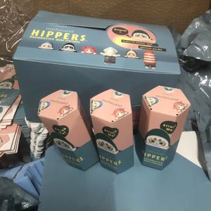 새로운 Mofusand 블라인드 박스 Hippers 미니 그림 상어 고양이 액션 피규어 장난감 팬 어린이 크리스마스 선물