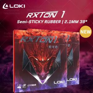 기존 LOKI RXTON 1 탁구 고무 RXTON-1 Allround 스핀 컨트롤 탁구 스폰지 탁구 고무 강력한 탄성