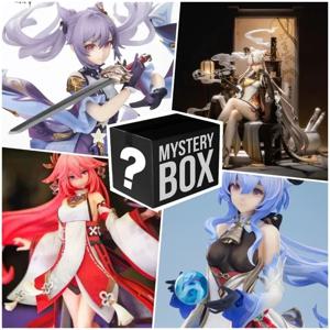 Genshin Impact 애니메이션 게임 피규어 럭키 블라인드 박스 Paimon Aether 수제 대형 액션 모델 선물 10-30cm