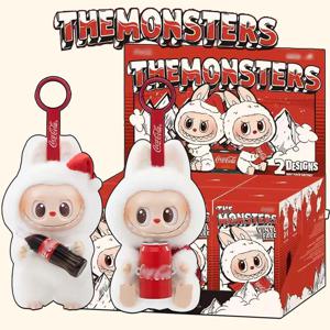 새로운 2025【EU】 정품 POP MART LabubU THE MONSTERS COCA-COLA 시리즈비닐 페이스 미스터리 박스 만우절 선물 장난감