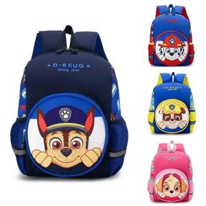 Paw Patrol 만화 어린이 배낭 소년 소녀 대용량 학교 가방 어린이 배낭 소년 학교 가방 장난감 생일 선물