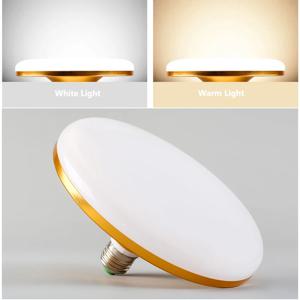E27 UFO LED 램프 Bombillas 슈퍼 밝은 LED 전구 15W 20W 30W 40W 50W 60W 70W 220V Ampoule LED 천장 조명 홈 장식