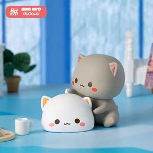 Mitao 고양이 2 시즌 행운의 고양이 저렴한 귀여운 고양이 블라인드 박스 장난감 블라인드 가방 만화 그림 인형 홈 Deroc