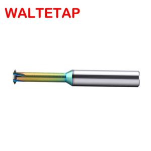 WALTETAP CNC 기계 솔리드 카바이드 단일 치아 나사 밀링 M1 M1.6 M2 M3 M4 M5 M6 M8 M10 M12 M14 밀 밀 커터
