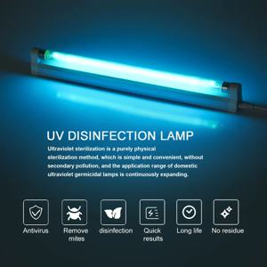 T5 UV 살균기 빛 자외선 램프 AC 220V 라이트 튜브 소독제 소독 T5 UVC 램프 홈 침실에 대한 진드기 제거