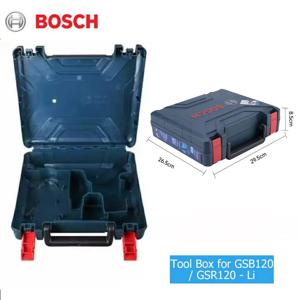보쉬 핸드 드릴 도구 상자 가정용 다기능 하드웨어 보관 상자 GSB120/GSR120-Li 전기 드릴 용 플라스틱 가방