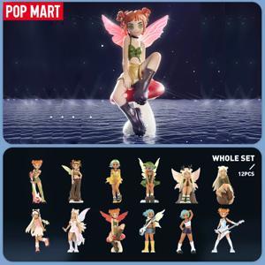 팝 마트 복숭아 폭동 펑크 요정 시리즈 미스터리 박스 1PC/12PCS POPMART 블라인드 박스 액션 피규어 귀여운 장난감