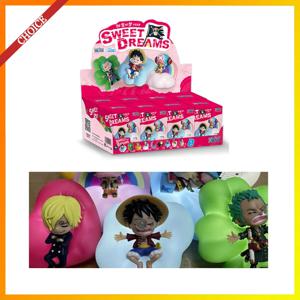 원피스 애니메이션 Luffy Zoro 나미 Sanji 헬기 야간 조명 피규어 블라인드 박스 Sweet Dream 빛나는 장식 미스터리 박스 장난감 선물