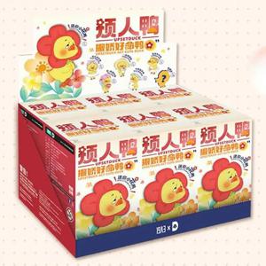 스팟 Upsetduck 2 Act 귀여운 오리 시리즈 봉제 인형 블라인드 박스 장난감 카와이 액션 피겨 모델 인형 미스터리 박스 장난감 깜짝 선물