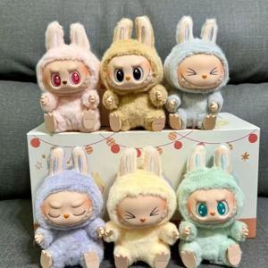 인기 몬스터 시리즈 라부부 비닐 봉제 인형 블라인드 박스 장난감, 액션 피규어 애니메이션 모델 미스터리 박스 선물 컬렉션