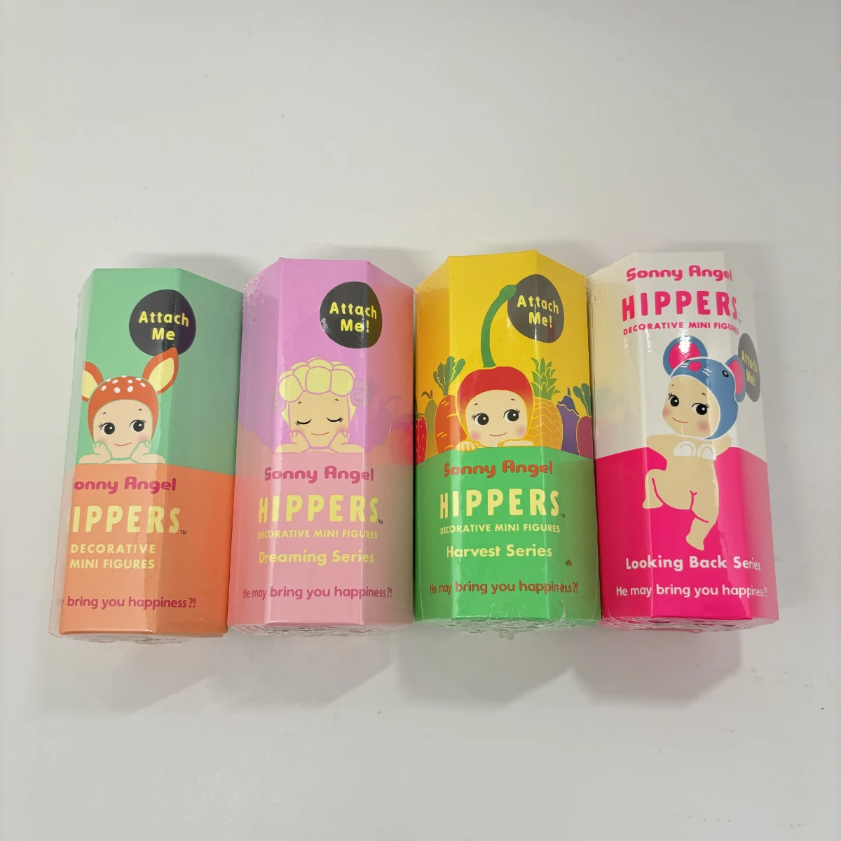 정품 SonnyAngel Hippers 시리즈 미니 피규어 Dreaming 시리즈 Harvest 시리즈 Looking Back 시리즈 블라인드 박스 미스터리 박스