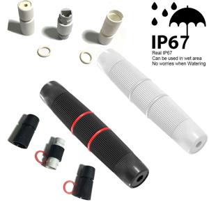 RJ45 커넥터 방수 IP67 이더넷 네트워크 케이블 커넥터 커플러 Cat5e CAT6 용 야외 Lan 커플러 어댑터 여성