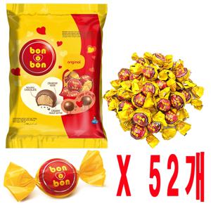 본오본 오리지날 초콜렛, 390g, 2개, 52개, 15g