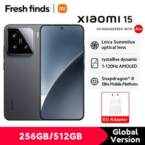 월드 프리미어 Xiaomi 15 스마트폰 글로벌 버전, 스냅드래곤®8 Elite 90W 충전 라이카 카메라, 5240mAh 6.36 인치 AMOLED 디스플레이, 5G