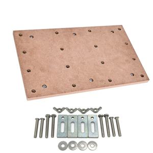 작업대 보호 보드 CNC MDF 그리드 Spoilboar, M6 구멍 액세서리 CNC 3018 MAX /3018 Pro/3020 Plus 조각 기계