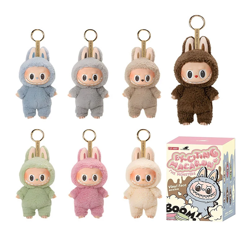 17cm Labubu 좌석 시리즈 블라인드 박스 애니메이션 그림 Kawaii 신비한 상자 장난감 Pvc 인형 및 취미 장식 아이 크리스마스 선물
