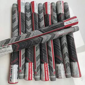 새로운 13Pcs 골프 아이언 그립 세트 중형/표준 5/10Pcs 골프 클럽 그립 남성용 고무 탄소 면사 철 및 목재 그립