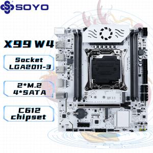 Qiyida X99 마더보드 세트, LGA2011 3 Xeon E5 2620 V3 DDR4 16GB REGECC 메모리, USB3.0 NVME M.2 NGFF WiFi SATA3.0 서버, TPM2.0 K9S