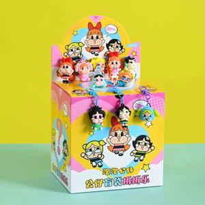 32pcs Crybaby 블라인드 박스 열쇠 고리 애니메이션 주변 제품 액션 장난감 그림 Kawaii 입상 인형 어린이 선물