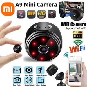 Xiaomi A9 미니 카메라 Wifi 1080P HD 무선 보안 모니터 홈 야간 버전 보호 원격 지능형 캠코더 New