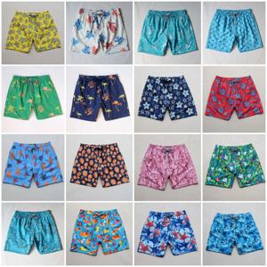Sea Turtle Mens 수영 반바지 메쉬 안감과 주머니가있는 빠른 건조 해변 반바지 여름 서핑 수영 트렁크 남성용 수영복