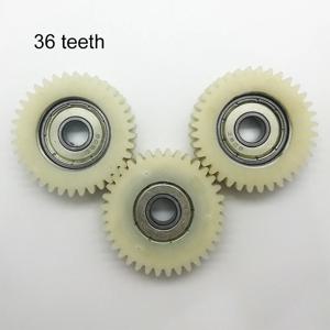전기 자전거 모터 클러치 플라스틱 유성 기어, 나일론 608 볼 베어링, Ebike 기어박스, 38mm 36 톱니, 3 개