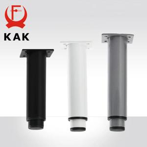 KAK 검은 가구 다리 조정 가능한 높이 탄소강 테이블 피트 소파 침대 다리 교체 1000KG 헤비 듀티 가구 하드웨어