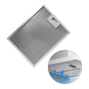 주방 오일 필링 종이 추출기 선풍기 후드 필터, HVAC 시스템 교체용 스테인리스 스틸 메쉬, 5 층, 230x260x9mm, 1PC