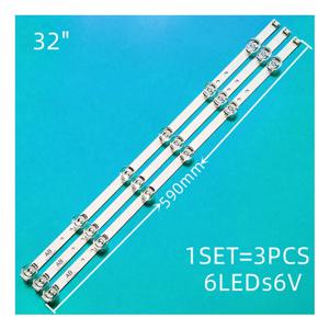 3 개/대 LED 바 LG 32LB561B 32LF630V 32LB552U 32LB550B 32LF 32LB5610 LGIT A B 6916l-1974A 1975A UOT_A B 6916L-2224A 2223A