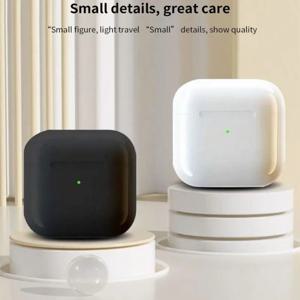 TWS 세미 인 이어 무선 헤드폰, 소음 제거 Bluetooth 헤드폰, 긴 배터리 수명 및 대용량 배터리 용량