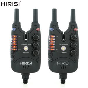 Hirisi 잉어 낚시 물린 경보 LED 조명, 조절 가능한 볼륨, 톤, 감도 낚시 물린 표시기 B150