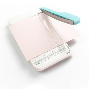 종이 절단기, 사진 절단기, 라벨 카드 사진 공예 프로젝트, 미끄럼 방지 사무용품, 4 × 6 인치, 1 개