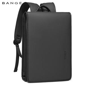 BANGE 새로운 비즈니스 배낭 남자 도난 방지 컴퓨터 가방 대용량 14.1 인치 노트북 가방 남자 우아한 방수