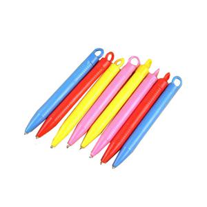 6Pcs 자기 드로잉 보드 펜 교체 스타일러스 그림 펜 쓰기 보드 펜 경량 아기 드로잉 낙서 장난감
