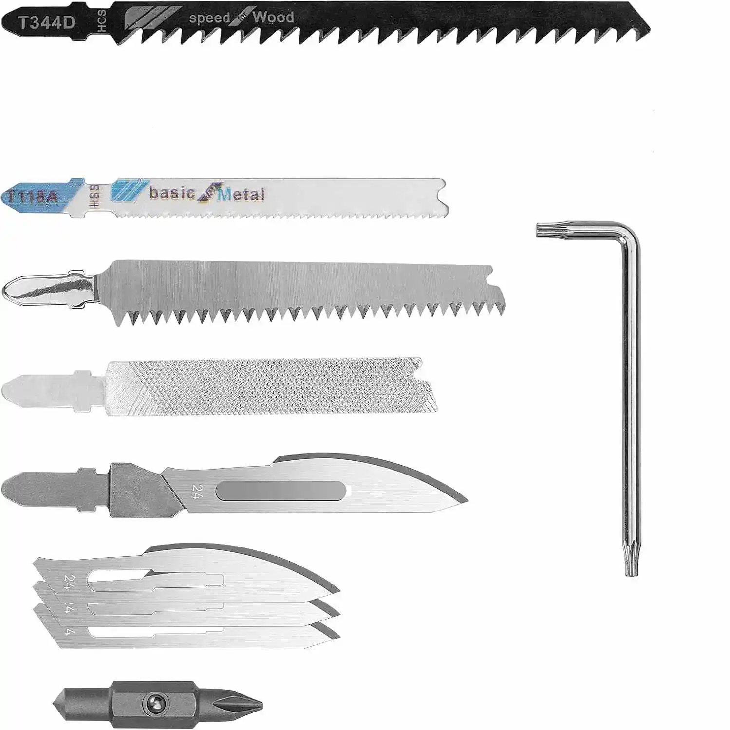 Daicamping DL30 교환 가능 부품 톱 칼 스크루 드라이버 비트 파일 Multitools 플라이어 부품 핸드 툴 세트