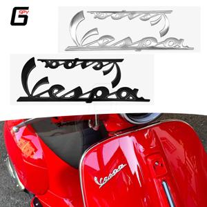 엠블럼 스티커 Vespa GTS300 LX125 LX150 IE Sprint Primavera 300 LX LXV 슈퍼 오토바이 액세서리 용 3 차원 데칼