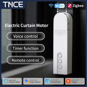 TNCE WIFI/ZigBee 스마트 DIY 전동 롤러 블라인드/쉐이드 드라이브 모터 허브 Tuya 스마트 라이프 APP Alexa Google 홈 음성 제어