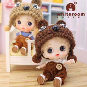 여아용 BJD 미니 인형, 귀여운 가방, 키 펜던트 액세서리, 바디 BJD 인형 의류, 어린이 장난감, 아기 휴일 선물, 10cm