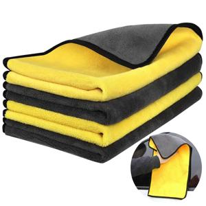 1Pc 30x30/40/60cm 세차 마이크로 화이버 타월 자동차 청소 건조 천 자동차 관리 천 마이크로 화이버 타월 자동차 마이크로 화이버 천