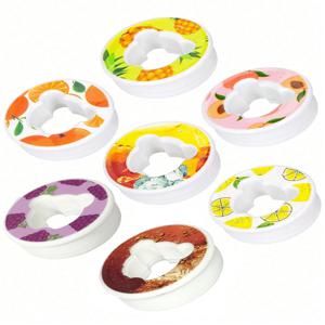 5/7pcs 곰 과일 음료 풍미 풍미 포드 크리 에이 티브 0 설탕 0 칼로리 풍미 반지 플라스틱 물병 스포츠 컵 Accessorie