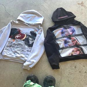 캐주얼 프린트 후드 여성 그런지 streetwear 스웨트 탑 고스 하라주쿠 y2k 오버 사이즈 까마귀 의류 tracksuit 남성 의류