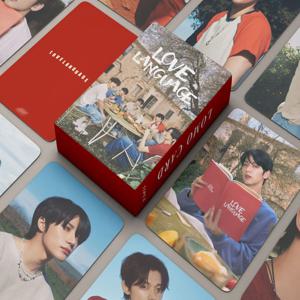 55Pcs 아이돌 보이 새 앨범 SANCTUARY 포토 카드 고품질 Lomo 카드 HUENINGKAI TAEHYUN BEOMGYU SOOBIN YEONJUN 팬 선물