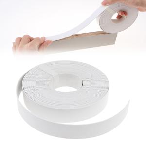 7.62M 검정/백색 핫멜트 접착제 PVC 가장자리 밴딩 합판 테이블/캐비닛용 사전 접착 베니어 가장자리