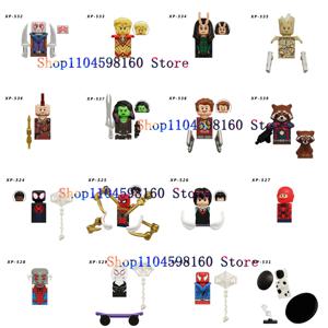 KT1069 KT1070 XP524 XP539 애니메이션 만화 TV 영화 영웅 벽돌 장난감 빌딩 블록 어린이를위한 장난감 인형 생일 선물 수집