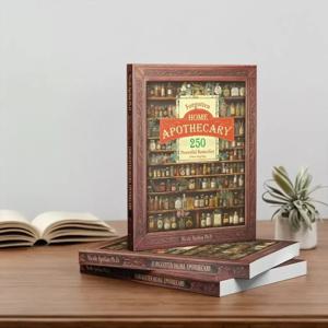 잊혀진 집 boticario libro de remedios a base de hierbas, 250 papeles, remedios potentes, médico en casa para el bienestar d