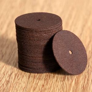 36Pcs 24mm 강화 그라인딩 휠 디스크 금속 커터 Dremel 액세서리 용 목재 절단 도구 드릴 로타리 도구