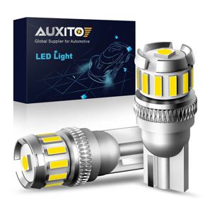 2x W5W LED T10 LED 전구 Canbus 4014 3020 SMD 자동차 주차 위치 조명 인테리어지도 돔 조명 12V 흰색 자동 램프 6500K